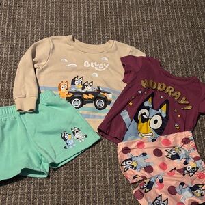 Bluey Kids Matching Sets - Multicolor